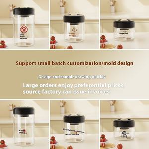 Barattolo <span class=keywords><strong>di</strong></span> conservazione <span class=keywords><strong>sottovuoto</strong></span> in <span class=keywords><strong>vetro</strong></span> personalizzato Design moderno <span class=keywords><strong>per</strong></span> la conservazione a prova <span class=keywords><strong>di</strong></span> umidità dei chicchi <span class=keywords><strong>di</strong></span> caffè te' buccia <span class=keywords><strong>di</strong></span> mandarino cibo <span class=keywords><strong>per</strong></span> il campeggio - Product Image 4
