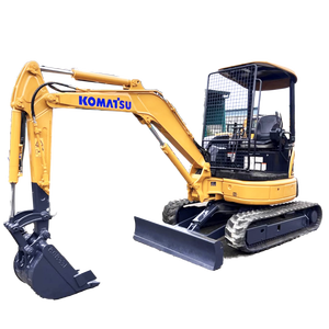 EPA CE Certified Used 3 Ton Mini Crawler Excavator Second-Hand Komatsu PC30 Excavators KYB Hydraulic Pump Thumb Attachment - Product Image 1