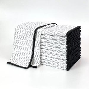 Panno in Microfibra Quadrato per Cucina, Riutilizzabile, Ecologico, Facile da Pulire, per Lavare Piatti e Vetri, 40x40cm, Design a <span class=keywords><strong>Nido</strong></span> <span class=keywords><strong>d</strong></span>'<span class=keywords><strong>Ape</strong></span>, 300gsm - Product Image 5