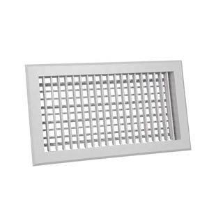 Rejilla de Ventilación de Aire de <span class=keywords><strong>Doble</strong></span> Deflexión Moderna de Aluminio de Alta Calidad para Edificios de Oficinas, Venta al Por Mayor - Product Image 1