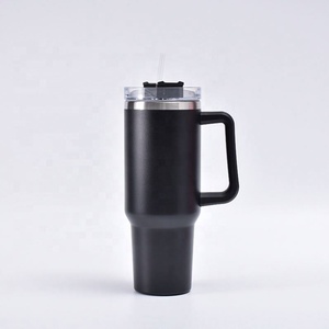 BPA Free Double Wall Stainless Steel Vacuum Insulated <b>Thermos</b> <b>Cup</b> Leak-proof Tumbler 40oz Tumbler with Straw - Product Image 6