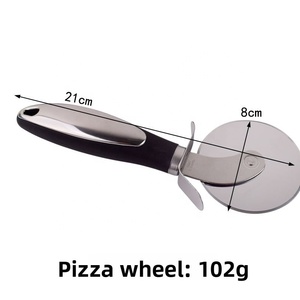 Tagliabiscotti <span class=keywords><strong>in</strong></span> Acciaio Inossidabile, Utensili per Pasticceria, Paletta per Formaggio, Spatola, Rotella Tagliapizza, Coltello Tagliapizza - Product Image 2