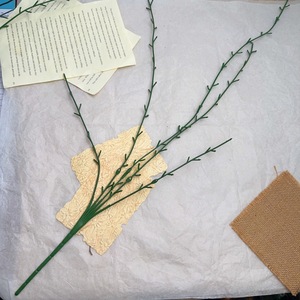 Fleurs artificielles en érable, branche de rotin à 5 têtes, 30cm-100cm, PVC souple, décoration intérieure - Product Image 1