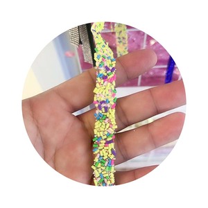 Sprinkles Ornamate 1,2 cm de ancho Mágico Faux Sprinkle Water Tape <span class=keywords><strong>Elf</strong></span> Autoadhesivo Jewel Tape para pinza de pelo Faux Bake Craft Supply - Product Image 2