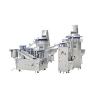 Machine d'assemblage de seringues automatique haute vitesse HUAN CHOU 2024 avec alimentateur centrifuge et longue durée de vie