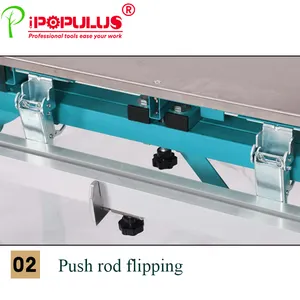iPOPULUS छोटी मिनी मजबूत पावर 8 इंच टेबल आरा उच्च गुणवत्ता वाली पोर्टेबल स्लाइडिंग टेबल आरा