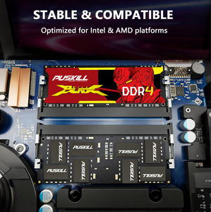 PUSKILL แล็ปท็อปแรมเดิม DDR4 RAM 260 พิน SODIMM 32GB 3200MHz 1.2V โมดูลหน่วยความจำสำหรับเปลี่ยนหน่วยความจำ - Product Image 3