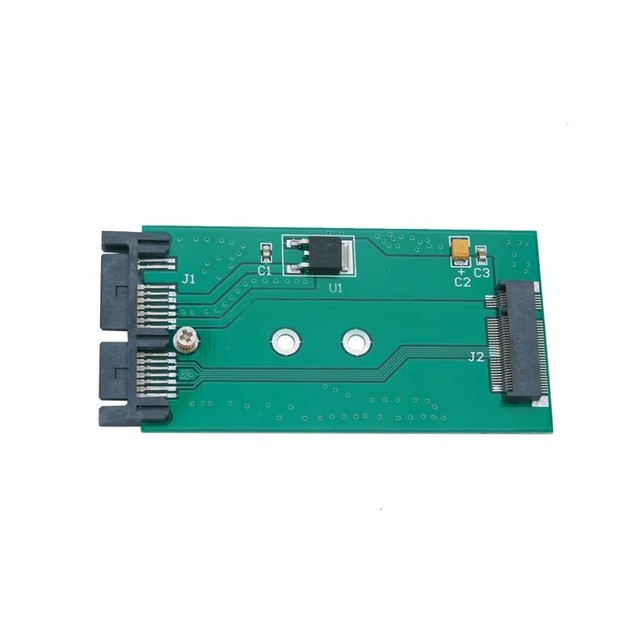 M.2 solid-state SSD to 1.8-inch m icro sata serial port interface 7+ 9-pin SATA hard disk adapter card