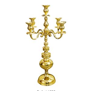 Elegant embossed Design Tall Candelabra with 5 <b>Candle</b> arms Shiny Silver Plated Luxury <b>Candle</b> Holder Handmade Candelabra - Product Image 4