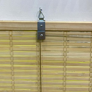 Persianas Enrollables de Bambú con Diseño Tradicional Sencillo y Brillante, Patrón Horizontal Natural, con Formato de Cuerda para Ventanas, Técnica Simple - Product Image 4