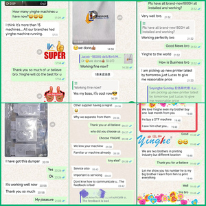 Venta caliente Yinghe película PET de transferencia de calor de alta temperatura 0,6*100M directo a película para impresora A2 DTF - Product Image 6