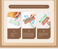 Rouleau portable réutilisable pour enlever les poils d'animaux, brosse de nettoyage pour chiens et chats, pour la maison, le canapé, le lit, les vêtements