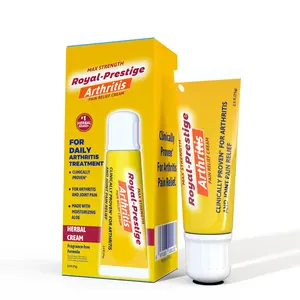 Herbal Arthritis Pain Relief Cream For Joint & Bond - Fast Acting Non-Greasy Deep Penetrating