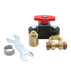 Interrupteur de déconnexion de batterie - Interrupteur de déconnexion négatif en cuivre pur 12-24V, interrupteur d'alimentation avancé pour camping-car et bateau - Product Image 6