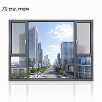 Ventanas Abatibles y Giratorias de Aluminio con Reducción de Ruido de Tráfico, Vidrio Laminado Insonorizado de 40dB, Sellado Triple EPDM para Renovación de Apartamentos