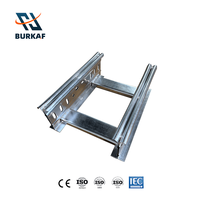 Câble-canal double face de type échelle en acier, aluminium, acier inoxydable, galvanisé HDG pour projets de construction électrique