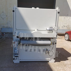 Lijadora de Doble Cabezal para Madera, Lijadora de Imprimación para Puertas de Madera con Entrada de Succión - Product Image 2