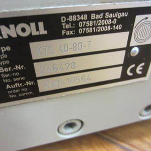 Buen Precio Bomba de Husillo de Tornillo KNOLL SYSTEMS 40-60-T-G-KB - Product Image 2