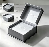 Boîte cadeau magnétique rigide personnalisée de qualité supérieure, imprimée avec logo privé, boîte en papier rigide pour bijoux, cosmétiques, emballage cadeau haut de gamme