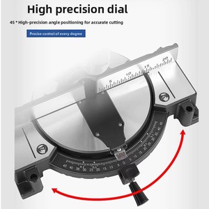 Máy cưa ghép góc điện mới nhất phù hợp với máy cưa tròn cắt gỗ và nhôm - Product Image 3