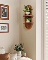 Étagère murale décorative personnalisée, étagère suspendue moderne pour plantes, étagères flottantes en bois pour la maison, salle de bain, chambre à coucher, salon