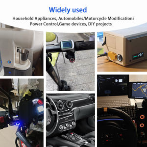 สวิตช์ปุ่มกด 12V 24V วงแหวนสีน้ำเงินเรืองแสงสำหรับแสดงสถานะในแผงควบคุมอุตสาหกรรม - Product Image 6