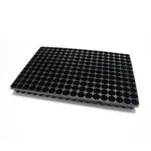 Plateau de semis en PET noir <span class=keywords><strong>pas</strong></span> <span class=keywords><strong>cher</strong></span>, 216 cellules, symétrique, plateau de pépinière, plateau de démarrage pour les fleurs et les légumes - Product Image 3