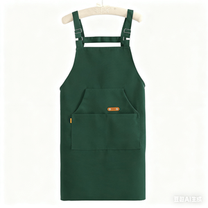 Grembiuli da Cucina Personalizzabili con Logo, Impermeabili, in Cotone e Poliestere, per Uomo e Donna, Colori Nero, Grigio, Verde, Giallo e Multicolore - Product Image 6