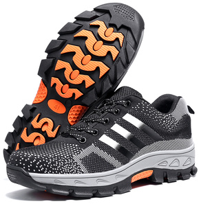 Scarpe antinfortunistiche per uomo <span class=keywords><strong>donna</strong></span> Sport all'aria aperta camminate calzature protettive scarpe da lavoro con punta in acciaio antiscivolo - Product Image 3