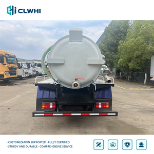 Camión de vacío y chorro para alcantarillado combinado HOWO 5T 4x2, camión pequeño para dragado de alcantarillado y transporte de lodos para servicios municipales - Product Image 5