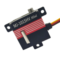 Moteurs servo numériques sans noyau haute performance MJ-1015HV MINI pour drones et avions RC, 8.4V 9.6KG, aile mince en aluminium pour planeurs