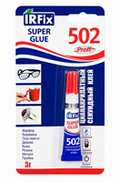 Un tube de colle 502 à séchage rapide