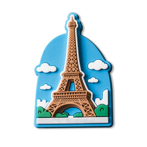 Factory Custom Logo Eco-Friendly Fridge Magnets-Soft PVC Magnetic <b>Stickers</b> Strong Magnetism Die Cut 2D/3D Shapes Wholesale Home - Product Image 2