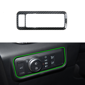 Accesorios Interiores para Automóviles, Cubierta de Control de Faros Delanteros, Botón de Ajuste de Faros, Molduras Decorativas para Ford <span class=keywords><strong>Explorer</strong></span> 2020 - Product Image 1