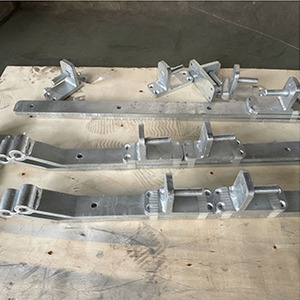 Heavy-duty Galvanized Iron <b>Hardware</b> Hinges for Increased Durability and Stability - Product Image 6