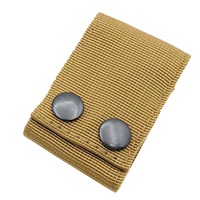 Porte-menottes tactique Molle pour ceinture de service Double Snap Slide-On