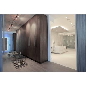 Tối đa hóa không gian tùy chỉnh được xây dựng phòng Tủ thiết kế phù hợp đi bộ trong tủ quần áo Swing cửa trong tủ quần áo cao cấp bespoke cabinetry - Product Image 6