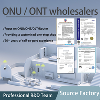 Prix Usine – Routeur ONU XPON CM112Z d'occasion 1GE+3FE+1POTS, Wi-Fi 2.4G+5GHz, Modem Fibre Optique GPON ONU CM112Z avec Logo OEM