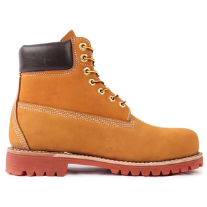 Botas de Trabajo para <span class=keywords><strong>Hombre</strong></span> de Cuero Personalizadas al por Mayor de Fábrica, con Costura Goodyear en el Tobillo, Suela Ligera de EVA Duradera, Botas Versátiles y Modernas - Product Image 3