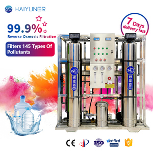 Système de purification d'<span class=keywords><strong>eau</strong></span> à membrane RO 4040 avec cadre en acier inoxydable, rinçage automatique pour la production de boissons - Product Image 1
