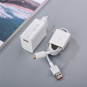 อะแดปเตอร์ชาร์จเร็ว 33W USB Super Fast Charger หัวปลั๊กแบบ US EU รองรับ QC4.0 พร้อมสาย Type C 6A สำหรับ <span class=keywords><strong>Xiaomi</strong></span> <span class=keywords><strong>12</strong></span> 11 <span class=keywords><strong>Ultra</strong></span> 10 <span class=keywords><strong>Pro</strong></span> Redmi - Product Image 3