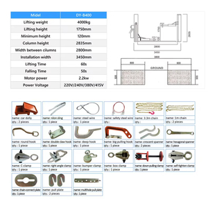 Équipement de réparation de <span class=keywords><strong>carrosserie</strong></span> métallique à prix avantageux, machine de traction pour collisions et redresseur de châssis, machine de redressement de <span class=keywords><strong>carrosserie</strong></span> automobile - Product Image 4