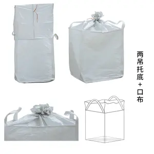 1ton PP Jumbo Tubular Ton Bag 1.5 Ton Bulk Container Liner Big Bag