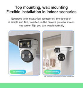 Chất lượng cao BQ3 Wifi 4MP Dome <span class=keywords><strong>Camera</strong></span> Night Vision CMOS Sensor Dual <span class=keywords><strong>View</strong></span> <span class=keywords><strong>360</strong></span> độ an ninh đám mây thẻ nhớ cho sử dụng trong nhà - Product Image 3