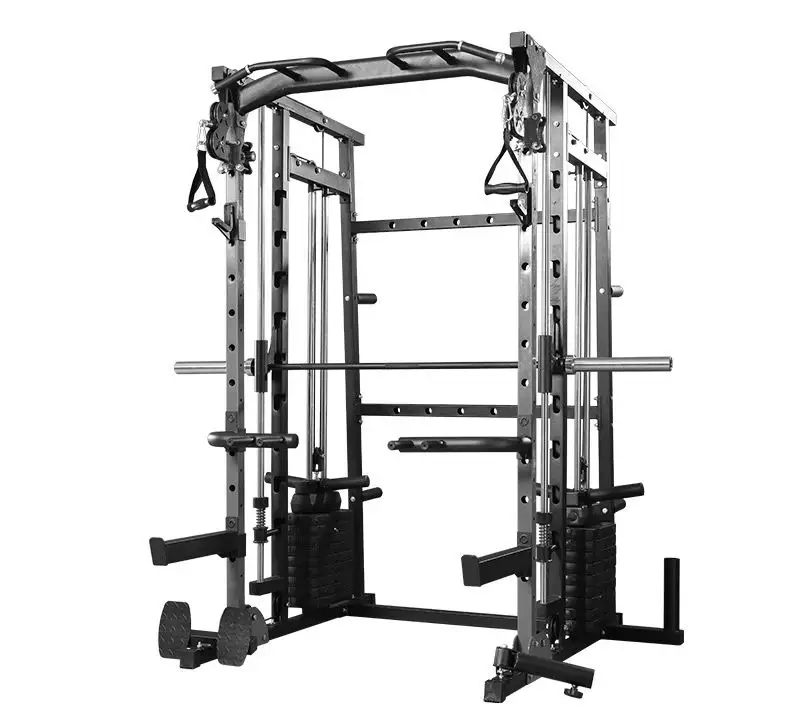Squat Power Rack Multi-Funktionsstation Gewicht Übung Fitnessstudio Fitnessgeräte Maschine