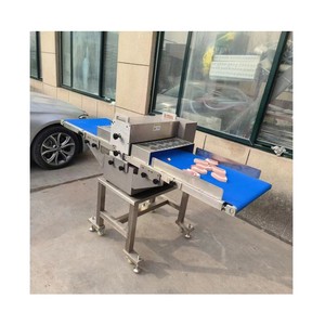 Theo chiều ngang máy cắt nhỏ tươi thịt Cube Dicer Máy cắt ức gà cá hồi FILET cũng được thiết kế - Product Image 3