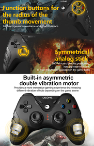 Hicyber vibration สำหรับตัวควบคุมเกมไร้สาย PS 3/SWITCH/PC/iOS/Android Gamepad 2.4G ปุ่มโปรแกรมโทรศัพท์มือถือ - Product Image 4