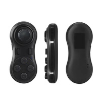Mini manette de jeu sans fil BT avec volant, moteur de vibration, bouton Turbo, gyroscope six axes et support pour smartphone/PC