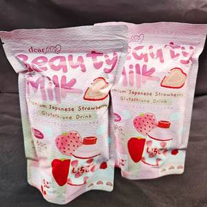 Penjualan paling laris bubuk minuman kolagen susu kecantikan 50000mg bubuk kolagen hidrolisasi pemutih kulit stroberi pencerah - Product Image 4