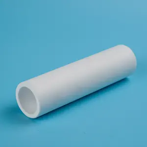 Insulating 95% Alumina Ceramic Tube Electric Heating Pipe For Furnace